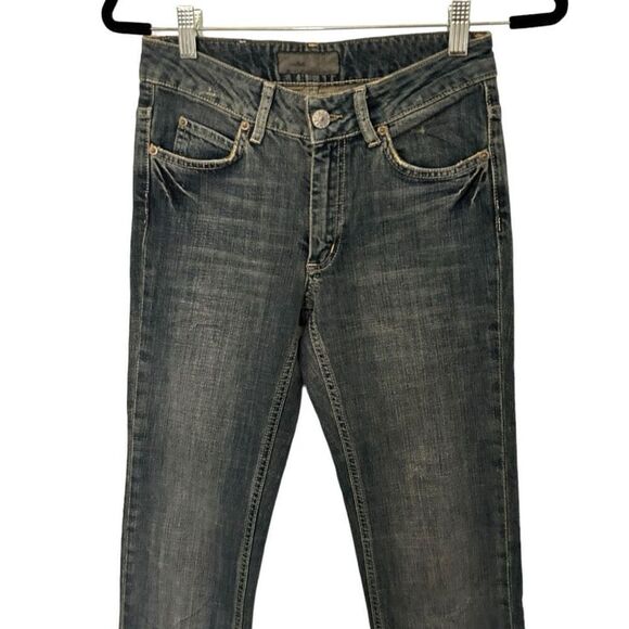 Acne Women's Size 26/34 Hex Blur Skinny Jeans Classic Staple Nostalgic - Picture 4 of 16